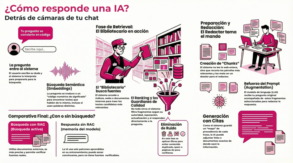 infografia rag | Posicionamiento en LLMs: la nueva frontera del SEO