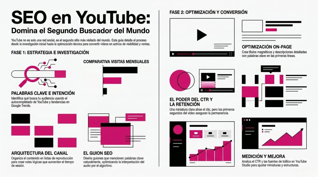 infografía SEO en Youtube