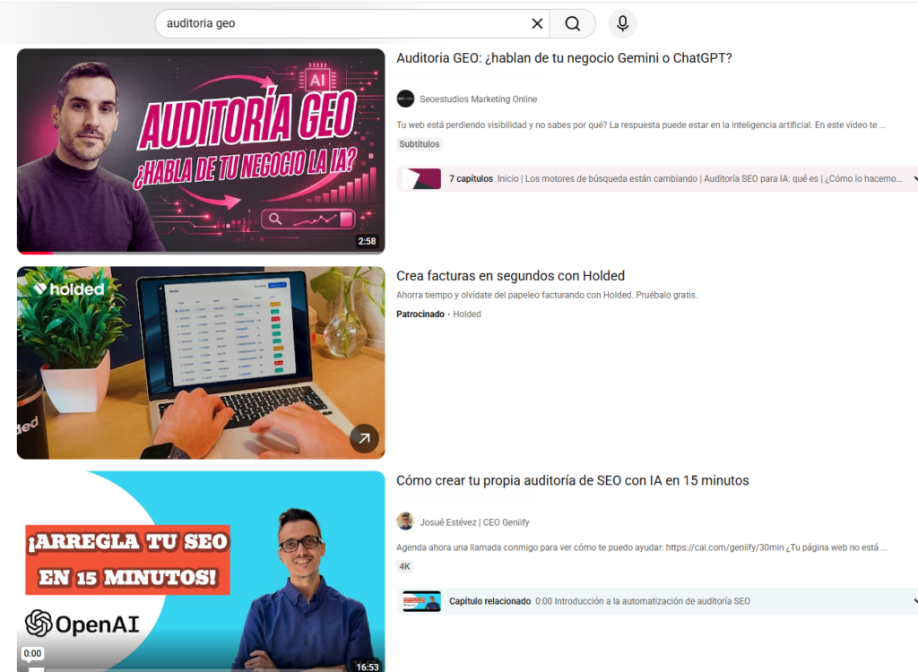 miniaturas de YouTube