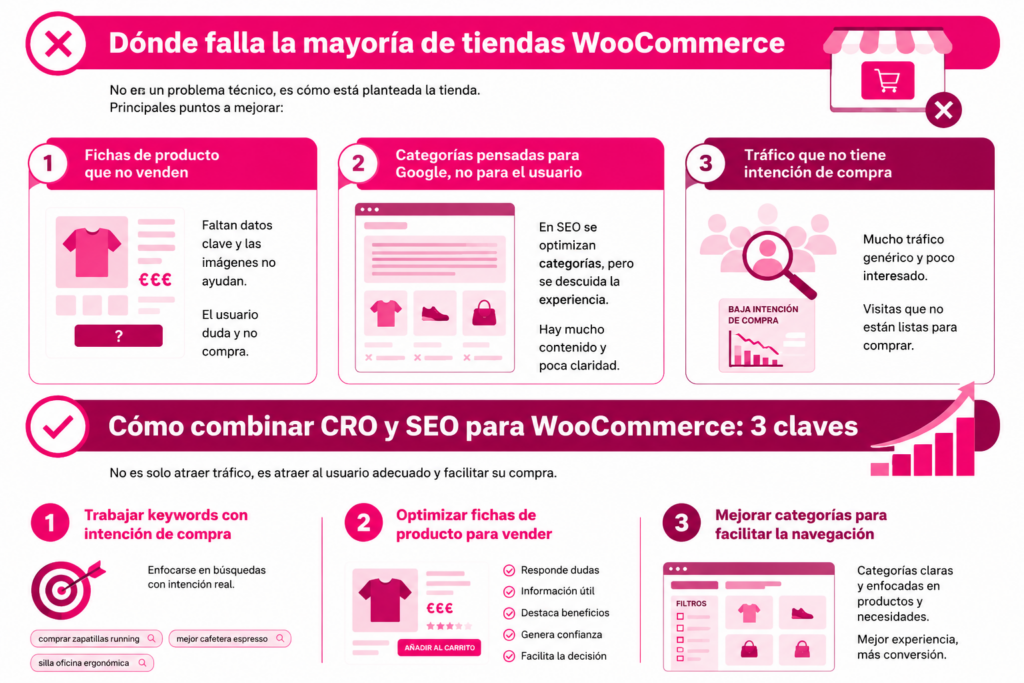 infografia woocommerce | CRO y SEO para WooCommerce: cómo convertir tráfico en ventas